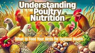 Understanding Poultry Nutrition: What to Feed Your Birds for Optimal Health