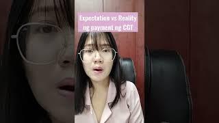 Capital Gains Tax payment #cgt #lawyeronline #lawyerphilippines