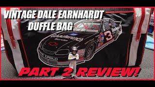 Product Review: Vintage 90's Dale Earnhardt Duffle Bag (Part 2)