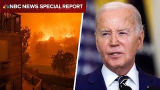 Special Report: Biden gives update on Southern California wildfires