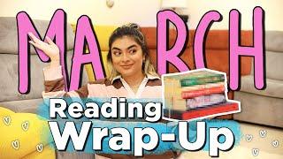 March Reading Wrap Up | all the books I read this month! 🩷​​