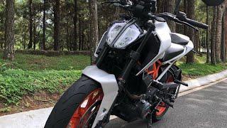 2017 KTM 390 duke akrapovic slip on exhaust muffler