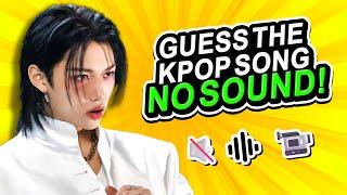 GUESS THE KPOP SONG WITHOUT SOUND  #1 | KPOP QUIZ 2025