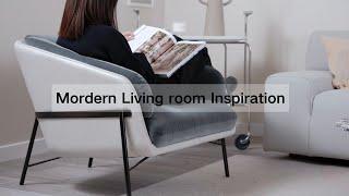 Mordern Living Room Inspiration｜ Fashion Armchair｜Nicoline Fashion Chair｜sofa｜living room set up｜