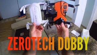 ZEROTECH Dobby Pocket Drone Unboxing and Setup