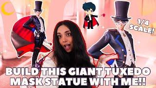 Resin Statue Unboxing  GIANT TUXEDO MASK 1/4 SCALE FIGURE