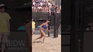 Beach Volleyball Slide by Savvy Simo