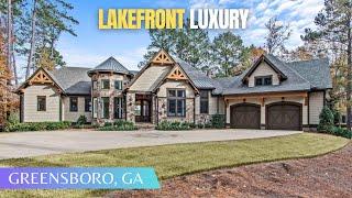 Luxury Lakefront Home w/Private Dock + Brand New Pool + Amazing Views FOR SALE South of Atlanta