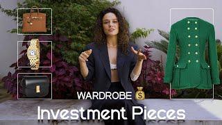 7 Main Wardrobe INVESTMENT Pieces