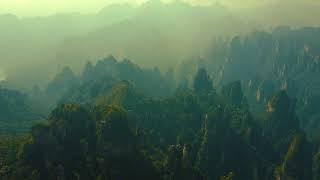 beautiful landscape of zhangjiajie