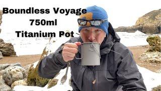 Is this the best titanium cook set for hiking and camping? | Boundless Voyage 750ml Titanium Pot