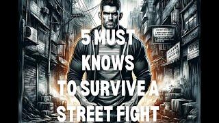 5 must knows to survive a street fight!