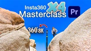 How to Edit & Export Insta360 X4 8K 360 Video for YouTube VR & Vision Pro | Premiere Pro Masterclass