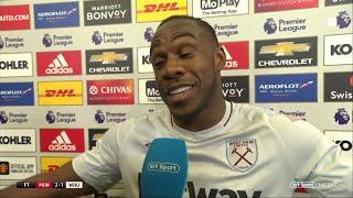 "I still think it should go in!" Michail Antonio is one of the realest guys in football!