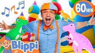 Blippi’s Colorful Dino Dance Party - Blippi | Educational Videos for Kids