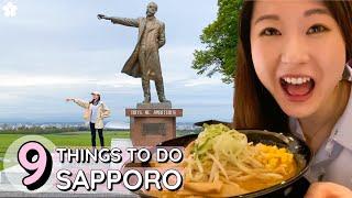 9 Things to do in Sapporo, Hokkaido!  Ramen, Clock Tower, Otaru, etc. | Hokkaido Series 3/7