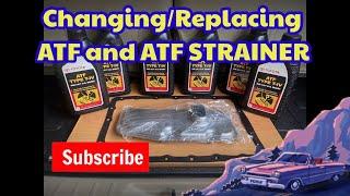 Replacing Toyota Fortuner ATF and ATF Strainer