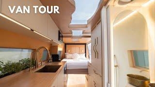 DIY LUXUS-VAN-TOUR / BESTER Sprinter-Van mit versteckter Dusche + unglaublichem Design / Kleines ...