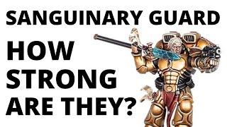 Sanguinary Guard - How Strong are They? Blood Angels Unit Review in 10th