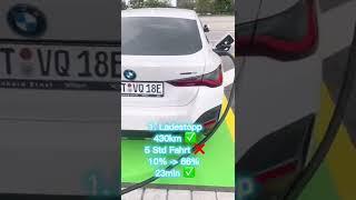 Stau bis zum ersten Ladestopp im BMW i4 eDrive40 🪫️