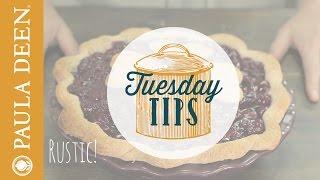 How to make professional looking pie crust - Tuesday Tips