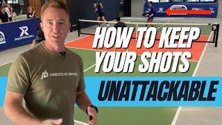 How to Stay in an Offensive Pickleball Position - PaddleBoss Court Critique