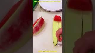 If you cut watermelon like this everyone will praise you  #shorts