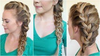 French Braid and Four Strand Side Braid