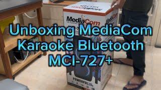 Unboxing MediaCom Karaoke Bluetooth Speaker