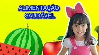 ALIMENTAÇÃO SAUDÁVEL MÚSICA INFANTIL MARIA CLARA CLARINETA KIDS