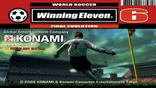 PROBANDO POR PRIMERA VEZ EL WINNING ELEVEN 6 FINAL EVOLUTION | PES 2 PLAYSTATION 2