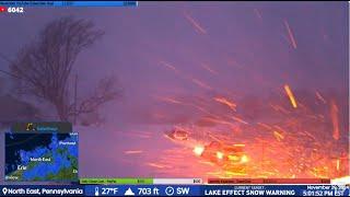 LAKE EFFECT SNOW CHAOS - LIVE STREAM ARCHIVE