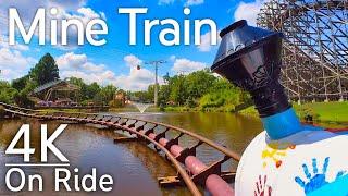 [4K POV] Runaway Mine Train - ON RIDE & Front Seat - Six Flags Great Adventure