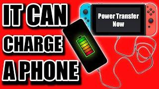 Nintendo Switch Can Charge My Phones Battery