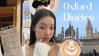 oxford diaries | study tips, reset routine, cafe hopping