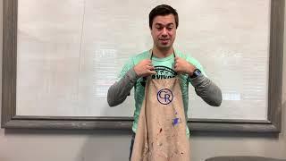 How to: tie an apron