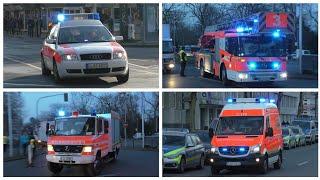 [AUSNAHMEZUSTAND IN DÜSSELDORF] - Einsatzfahrten Rettungsdienst , Polizei Weiberfastnacht 2018