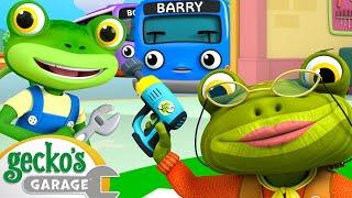 Grandma's Garage | Gecko's Animal Pals | Animal & Vehicle Cartoons | Cartoons for Kids