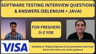 Software Testing Interview Questions and Answers | RD Technical Learning