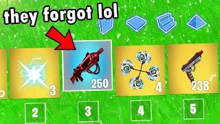 Fortnite forgot to VAULT this..