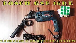 Bosch GSB16RE Impact drilling machine unboxing and review