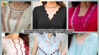 Trending Neck Kurti Design 2025 | Latest Suit Neck Design | kurti Neckline 2025