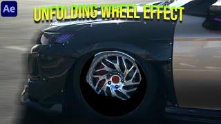 Unfolding Wheel Effect in After Effects