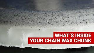 Q&A: What’s INSIDE your bicycle chain wax chunk? And how often you replace it.