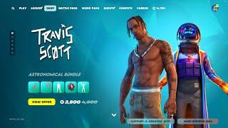 TRAVIS SCOTT is BACK IN FORTNITE REMIX!