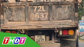 Truy tìm tài xế xe ben chở đá che chắn sơ sài ở Bà Rịa Vũng Tàu | THDT