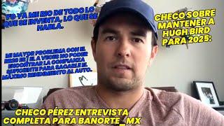 Entrevista Exclusiva y Completa de Sergio Checo Pérez a Banorte_Mx. F1 radio