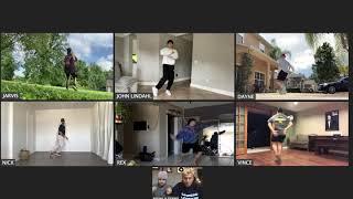 John Lindahl - Zoom Rehearsal with Kenny Wormald, Misha Gabriel & the Playground Boys - Honest/Lies
