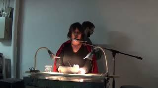 2024.11.14 Bhanu Kapil, trad  Bastien Goursaud, atelier Michael Woolworth, Paris