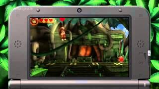 DONKEY KONG COUNTRY RETURNS 3D  REVIEW  GINX TV